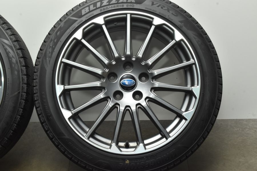 ふくふく　スバル レヴォーグ 純正ホイール ブリヂストンスタッドレスタイヤ ふくふく スバル レヴォーグ 純正ホイール ブリヂストン
