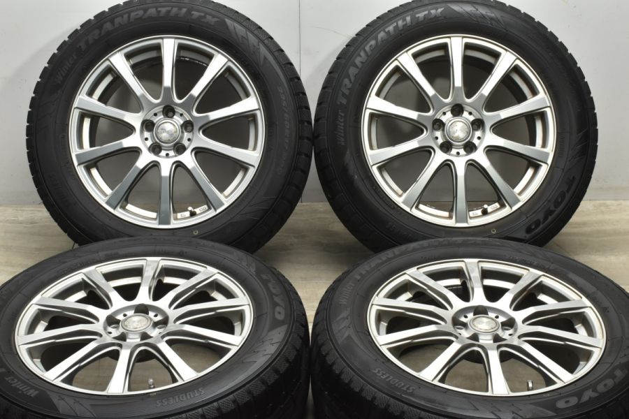 レイシア 17in 7J +48 PCD100 トーヨー ウィンタートランパス TX 225/60R17 SJフォレスター XV レガシィアウトバック  中古 スタッドレスタイヤホイールセット | パーツ販売ナンバーワン