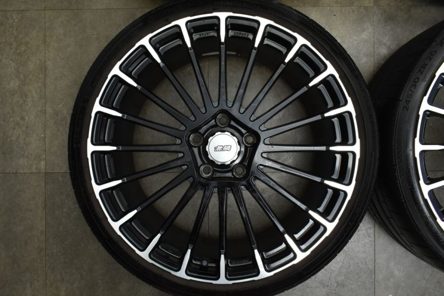 た*お様 【低走行】 シビック タイプR FK8 純正 ホイール 1台分 鍛造 美品】ホンダ FK8 シビック タイプR 純正OP 無限 MDFC 20in 8.5J