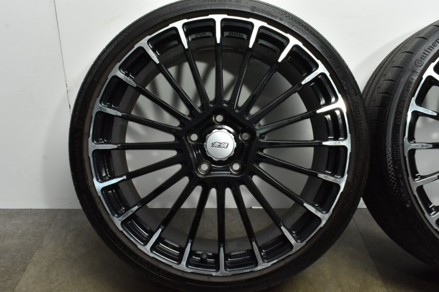 10/5まで出品　新品PREMIUM BLACK TYPEⅡ 鍛造 美品】ホンダ FK8 シビック タイプR 純正OP 無限 MDFC 20in 8.5J