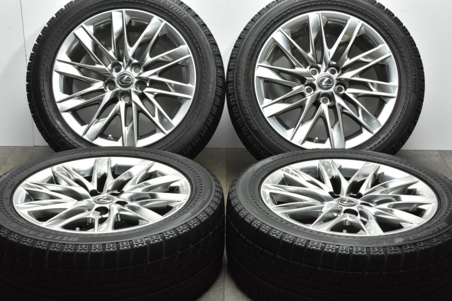 レクサスLS 純正アルミブリヂストンスタッドレスセット245/50R19