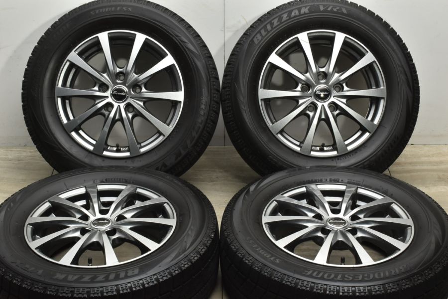 程度良好品】エクシーダー 15in 6J +43 PCD114.3 ブリヂストン 