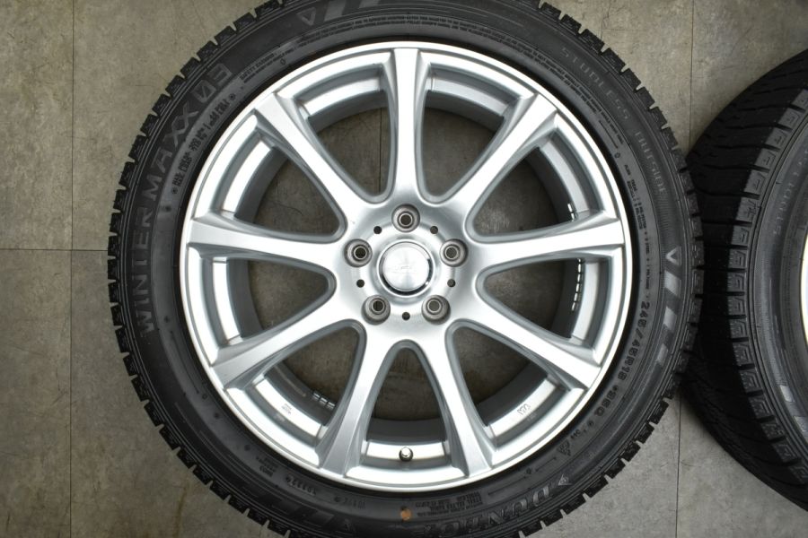 2022年製 バリ溝 WM03付 美品】DUFACT 18in 7.5J +38 PCD114.3