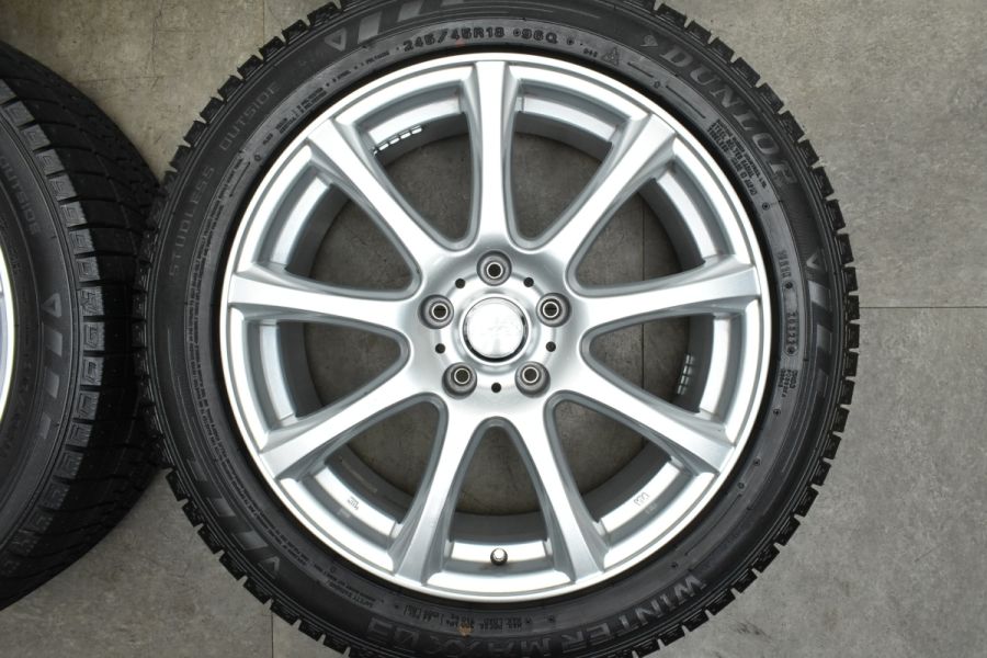 2022年製 バリ溝 WM03付 美品】DUFACT 18in 7.5J +38 PCD114.3