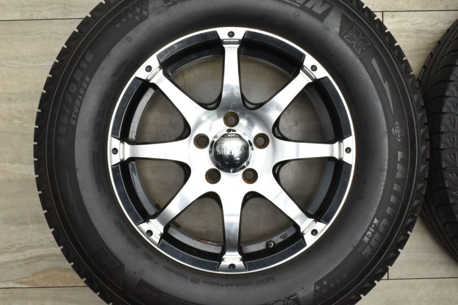 【良好品】MKW MK-26 16in 7J +35 PCD114.3 ミシュラン ラティチュード X-ICE XI2 235/70R16  デリカD:5 アウトランダー RAV4 ハリアー