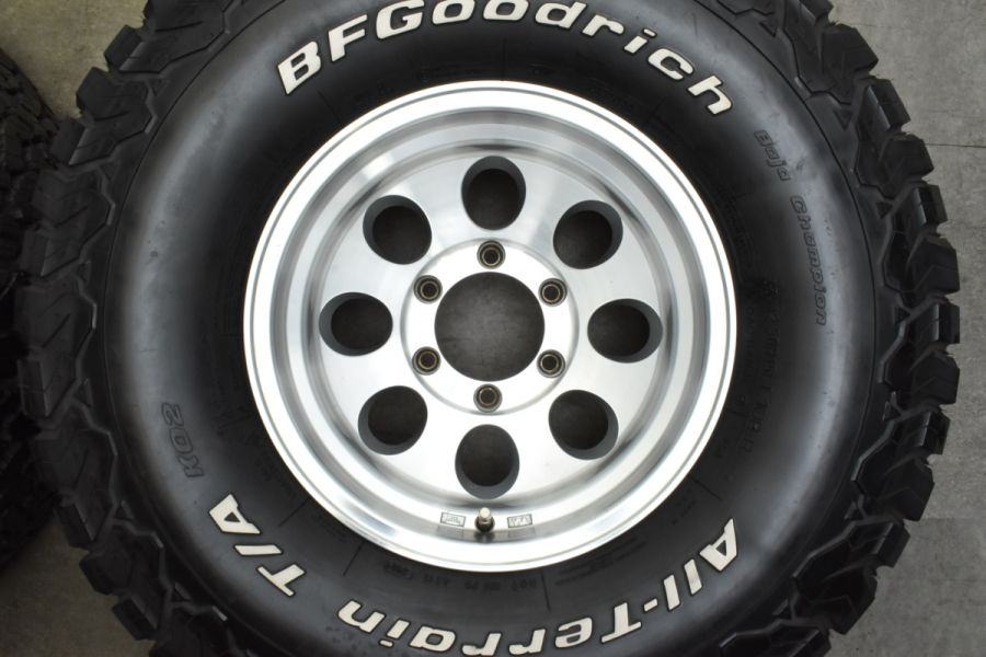 希少 バリ溝 美品】ジムライン タイプ2 15in 8J -28 PCD139.7 BF 希少 バリ溝 美品】ジムライン タイプ2 15in 8J -28 PCD139.7 BF