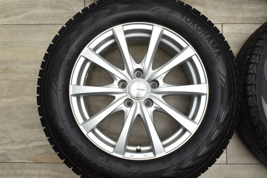 超バリ溝】ラブリオン 17in 7J +38 PCD114.3 ヨコハマ アイスガード