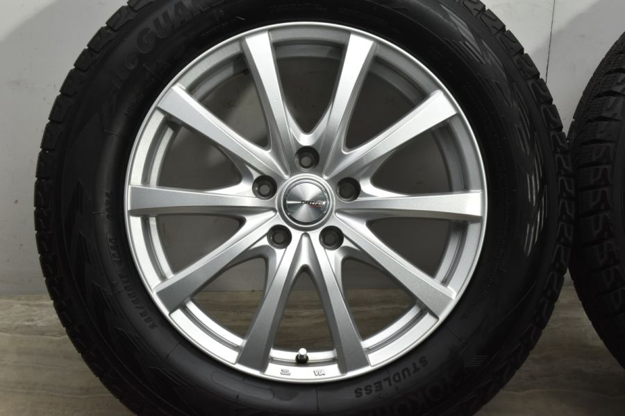 超バリ溝】ラブリオン 17in 7J +38 PCD114.3 ヨコハマ アイスガード