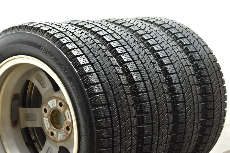 超バリ溝！22年製！ホンダN-Box14×4.5Jブリヂストン155/65R14