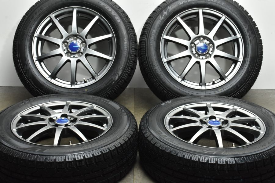 2022年製 未走行 超バリ溝 美品】WEDS 16in 6J +40 PCD100 トーヨー 