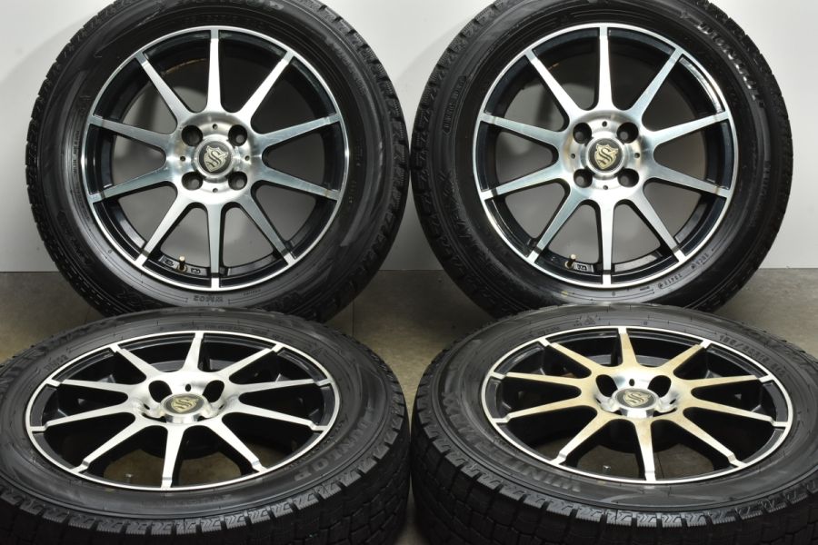 ストレンジャー 15in 5.5J +38 PCD100 ダンロップ ウィンターマックス 