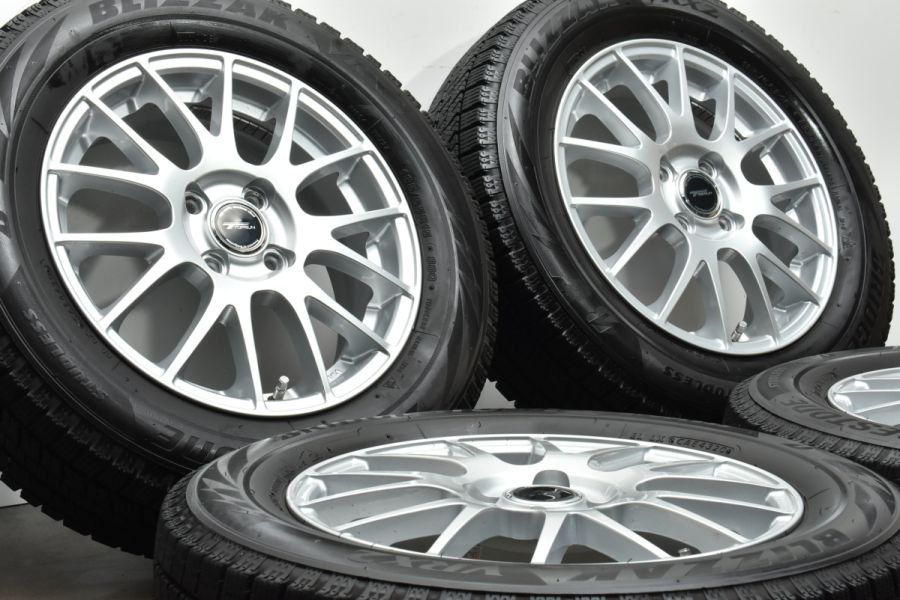 バリ溝 VRX2付】トップラン 15in 5.5J+50 PCD100 ブリヂストン