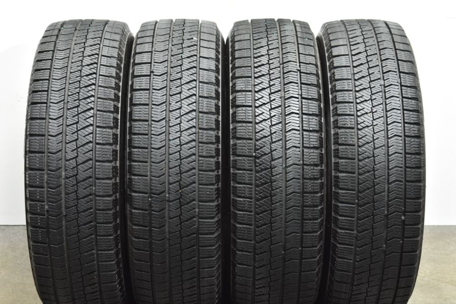 【本物新品保証】 バリ溝 VRX2付】トップラン ブリヂストン PCD100 5.5J+50 15in タイヤ・ホイール