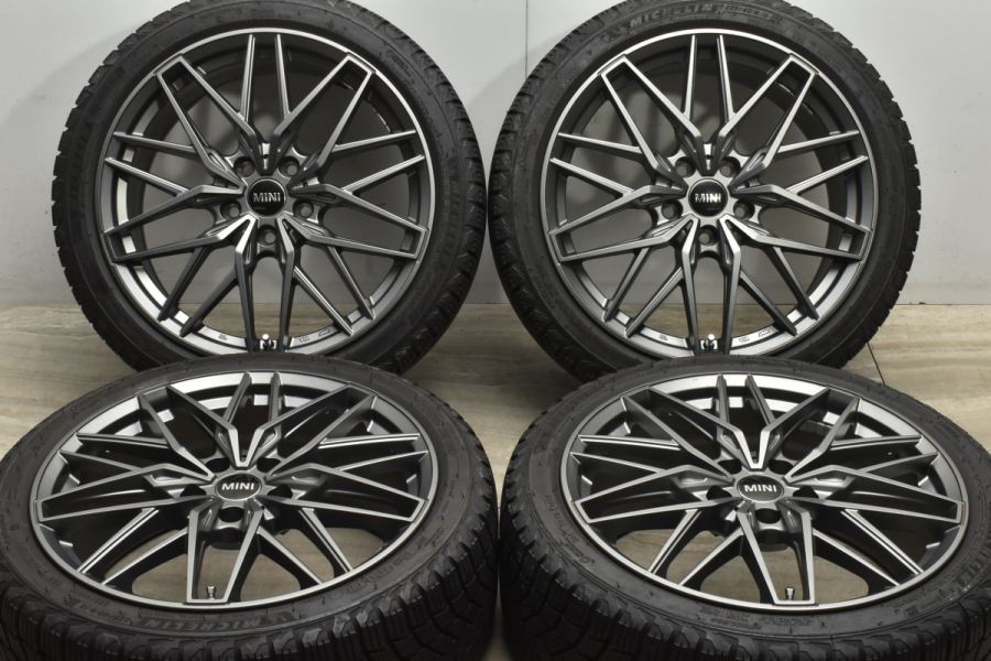 バリ溝 美品】ニュルブルク MTX 18in 8J +54 PCD112 ミシュラン X-ICE SNOW 225/40R18 MINI F54  ミニクラブマン BMW F40 1シリーズ 中古 スタッドレスタイヤホイールセット | パーツ販売ナンバーワン