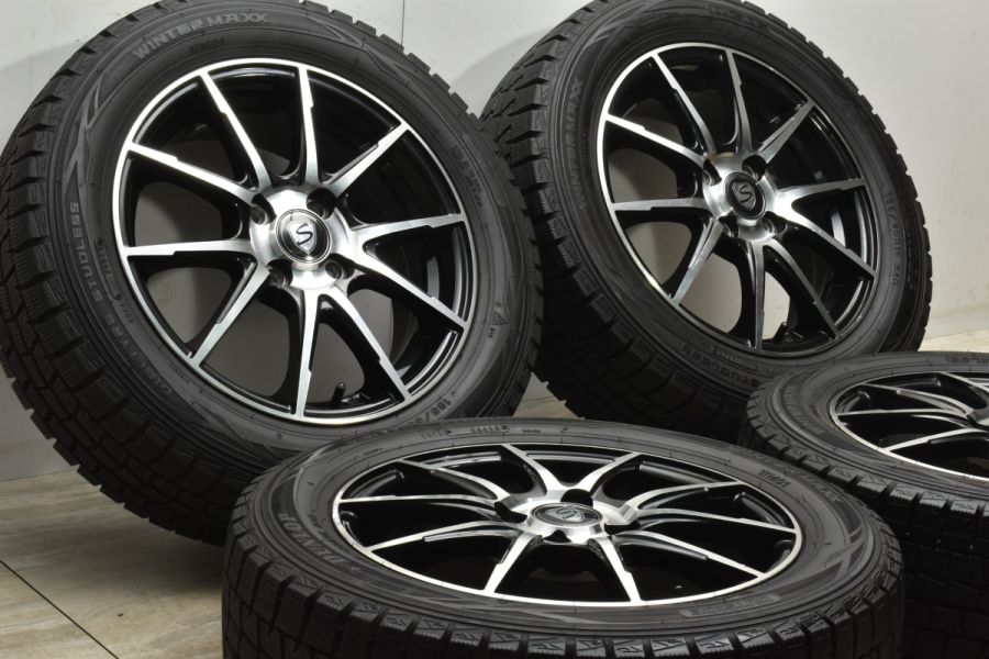 バリ溝！！ダンロップ スタッドレスタイヤ&ホイール185/60R15 4本