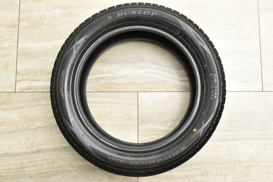 超バリ溝 2022年製】ダンロップ ウィンターマックス SJ8 225/55R19 4本