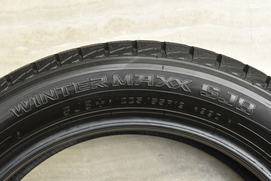 超バリ溝 2022年製】ダンロップ ウィンターマックス SJ8 225