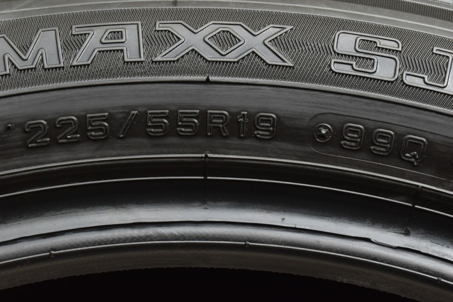 超バリ溝 2022年製】ダンロップ ウィンターマックス SJ8 225/55R19 4本