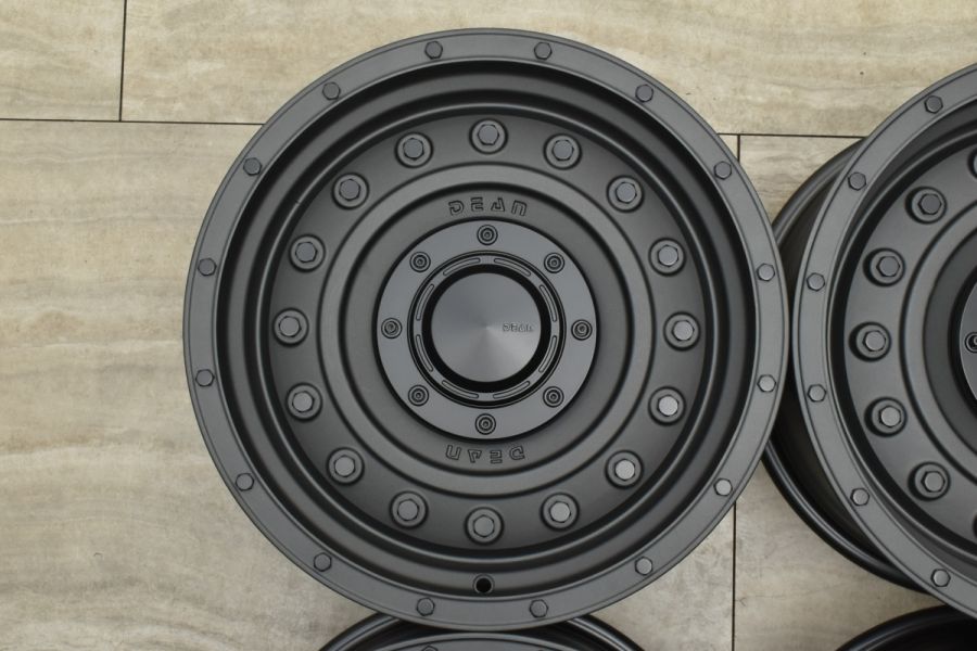 未使用品】CRIMSON DEAN COLORADO 17in 8J+20 PCD139.7 4本 プラド