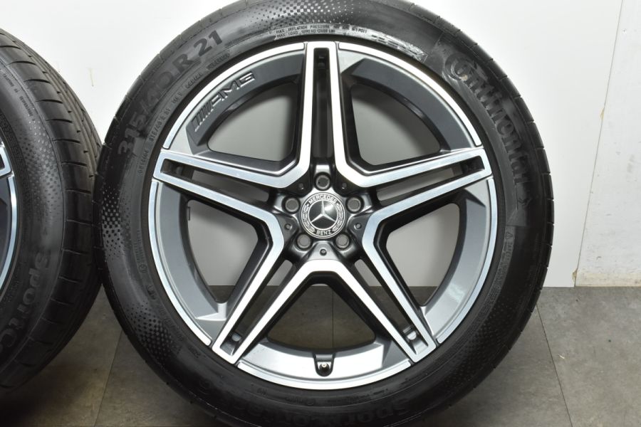 正規品】ベンツ X167 GLS AMGライン 純正 21in 10J+44 11J+42 正規品】ベンツ X167 GLS AMGライン 純正 21in 10J+44 11J+42
