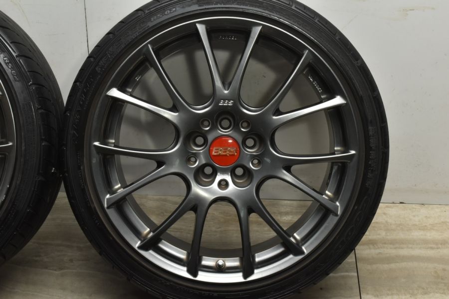 鍛造】BBS RE-V RE063 18in 7.5J +50 PCD100 グッドイヤー
