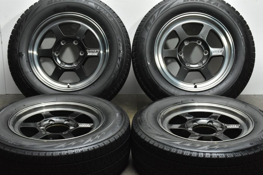 鍛造品】RAYS ボルクレーシング TE37X SB 16in 7JJ +38 PCD139.7 ブリヂストン ブリザック VRX2  215/65R16 ハイエース レジアス NV350 中古 スタッドレスタイヤホイールセット | パーツ販売ナンバーワン