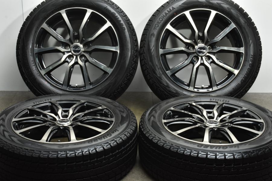 送料込バリ溝】245/40R18 ブリザックVRX はべら VAB純正ホイール