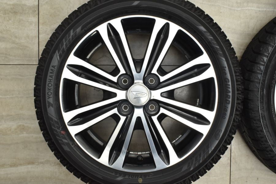 バリ溝 IG60付】ダイハツ タント カスタム 純正 15in 4.5J +45 2022年