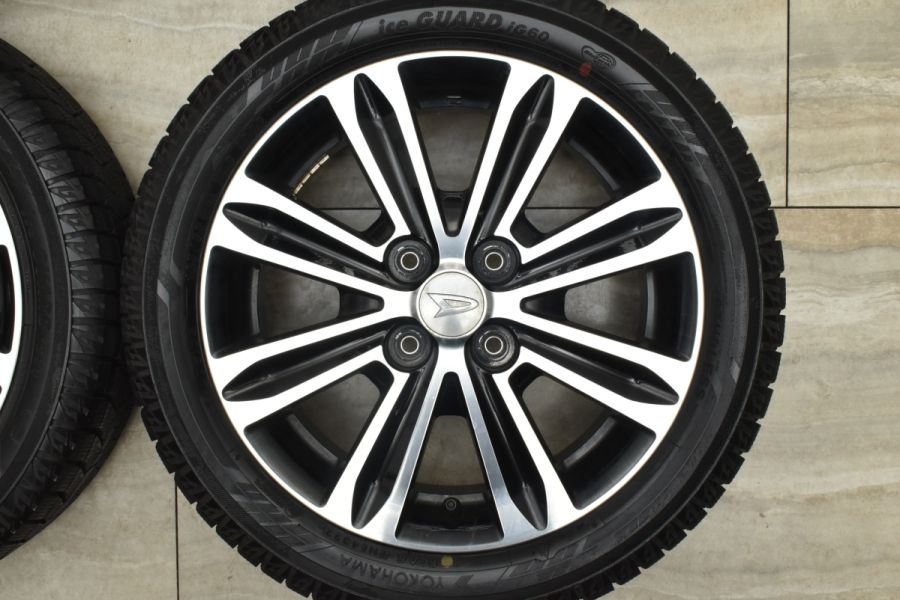 165 55 15 スタッドレス　ホイール付き　IG60 タント　ヨコハマ バリ溝 IG60付】ダイハツ タント カスタム 純正 15in 4.5J +45 2022年