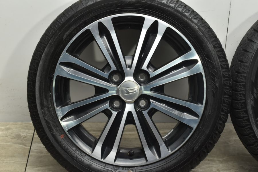 バリ溝 IG60付】ダイハツ タント カスタム 純正 15in 4.5J +45 2022年