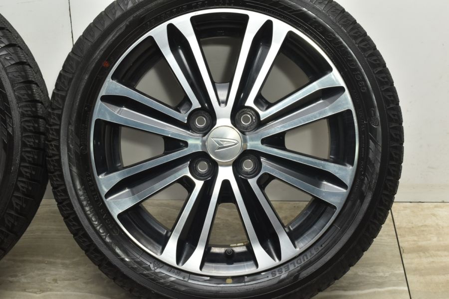 バリ溝 IG60付】ダイハツ タント カスタム 純正 15in 4.5J +45 2022年