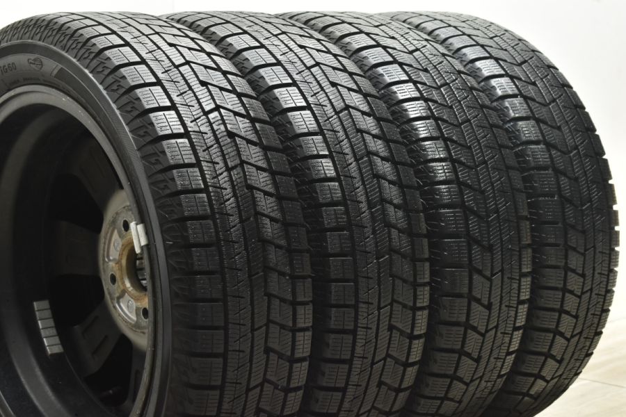 バリ溝 IG60付】ダイハツ タント カスタム 純正 15in 4.5J +45 2022年