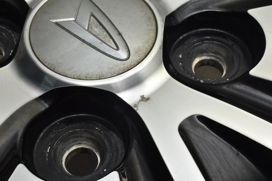 バリ溝 IG60付】ダイハツ タント カスタム 純正 15in 4.5J +45 2022年