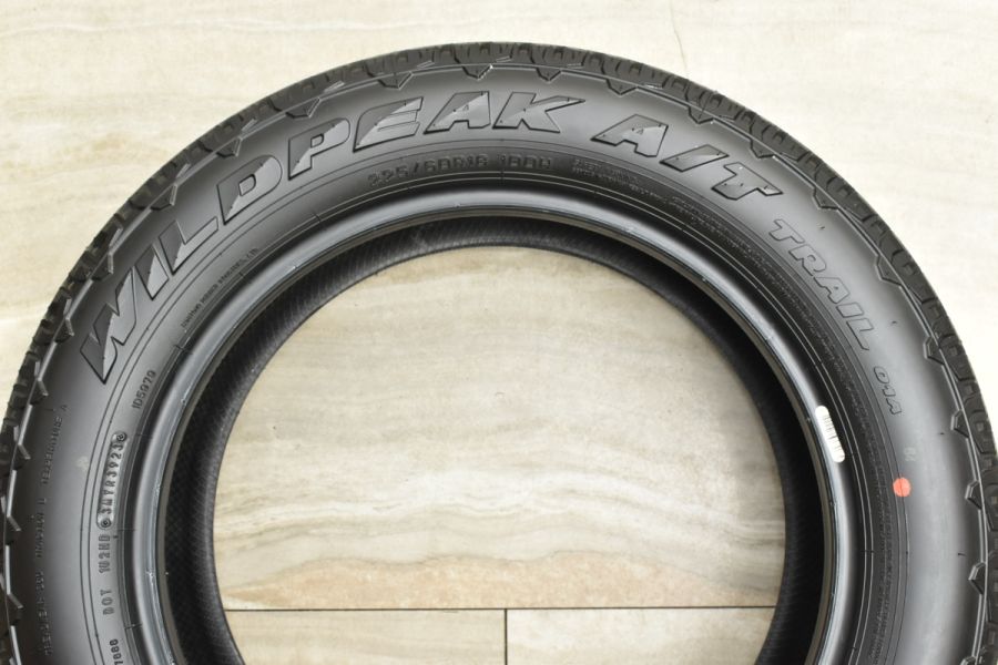 【新車外し 2023年製】ファルケン WILDPEAK A/T TRAIL 01A 225/60R18 4本セット NX RAV4 ハリアー  エクストレイル CX-5 CX-8 FALKEN