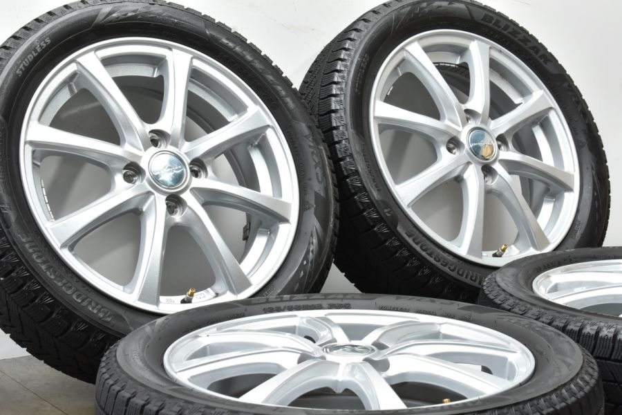 ホンダ純正エンケイホイール　ブリヂストン 165/55 R15 　23年バリ溝 バリ溝 美品】エナジーライン 15in 4.5J +45 PCD100