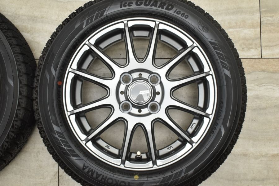 155/65R14 ダイハツ純正アルミ4本セットタイヤバリ溝23年式！その1 155/65R14 ダイハツ純正アルミ4本セットタイヤバリ溝23年式