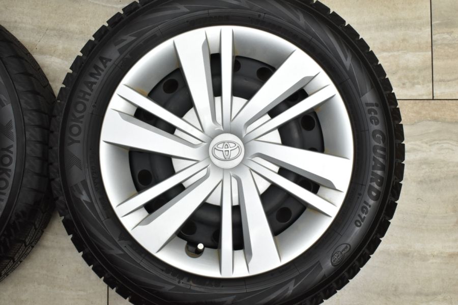 バリ溝】トヨタ ルーミー 純正 14in 5J +35 PCD100 ヨコハマ アイス