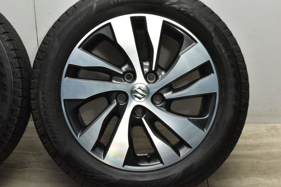 バリ溝 VRX3付美品】スズキ エスクード 純正 17in 6.5J+50 PCD114.3