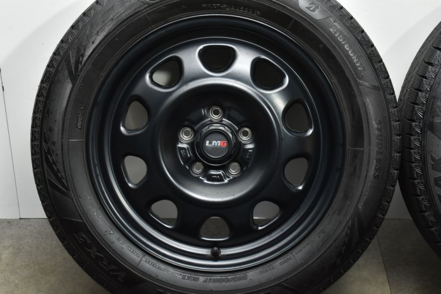 中古バリ溝‼️ブリヂストンスタッドレスセット215/60R17カローラクロス