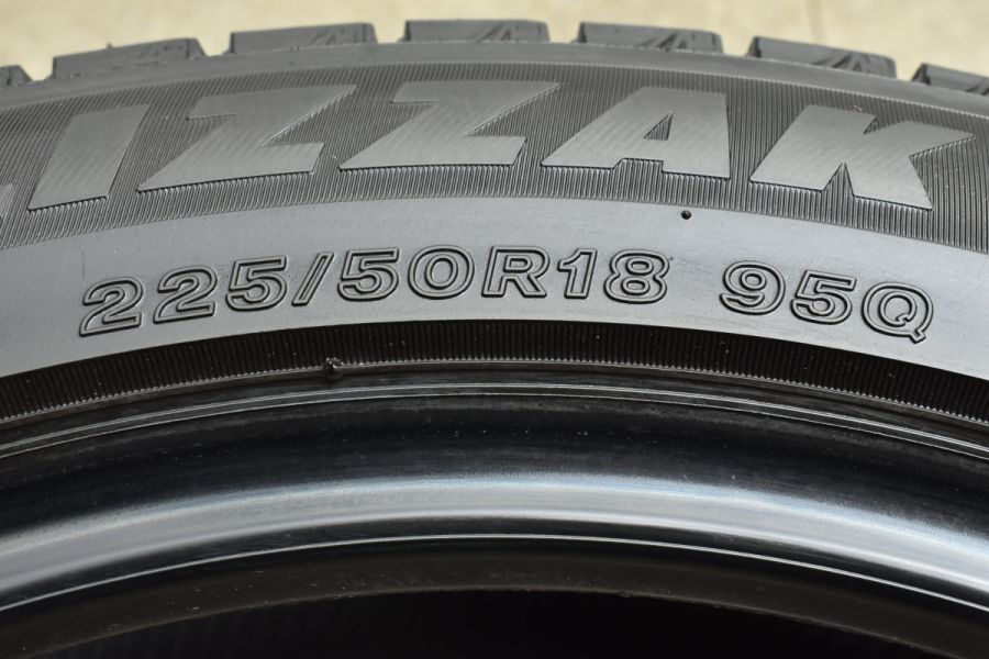 バリ溝 VRX3 4本】ブリジストン ブリザック 225/50R18 2021年製 4本 