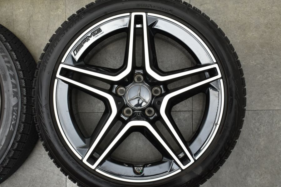 バリ溝 美品】メルセデスAMG W177 A35 純正 18in 8J +40 PCD112