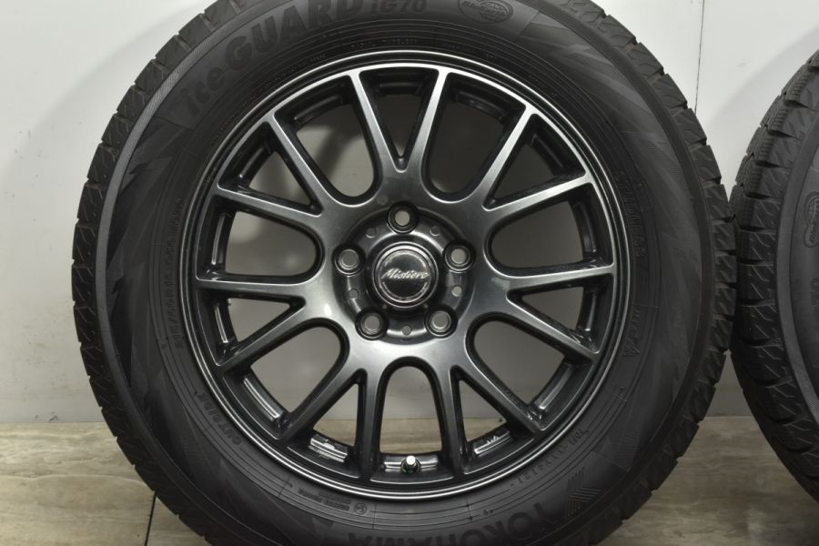 美品 バリ溝 iG70】ミスティーレ RB14 16in 6.5J +53 114.3 5H