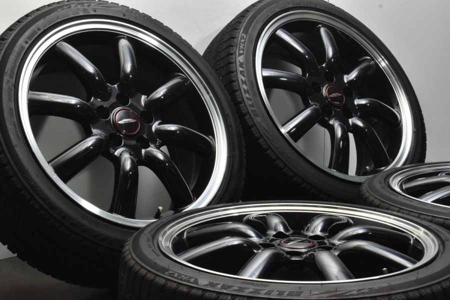 程度良好品】8本スポーク 18in 7.5J +48 PCD112 ブリヂストン ブリザック VRX2 225/40R18 MINI クラブマン  ミニクーパー 交換用 中古 スタッドレスタイヤホイールセット | パーツ販売ナンバーワン