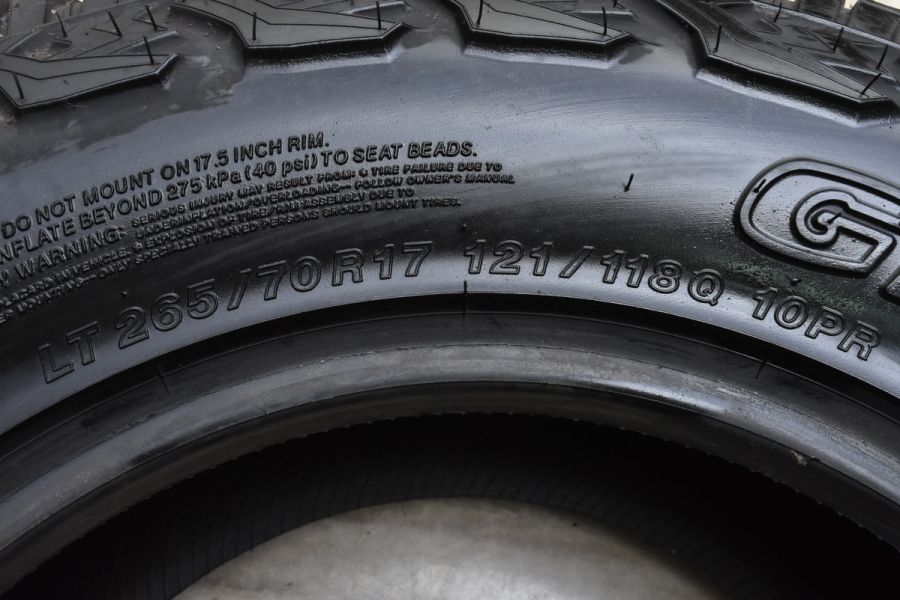 2019年製 バリ溝】ヨコハマ ジオランダー X-AT 265/70R16 2本