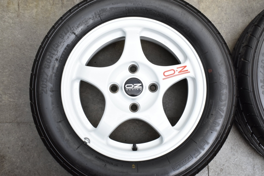 OZ RACING 三菱 １５インチ 6J 46 ランサー ランエボ ４本セット ②OZ Racing ランエボ3純正 114.3-4H 15インチ 2本 15×6j 4h ＋46