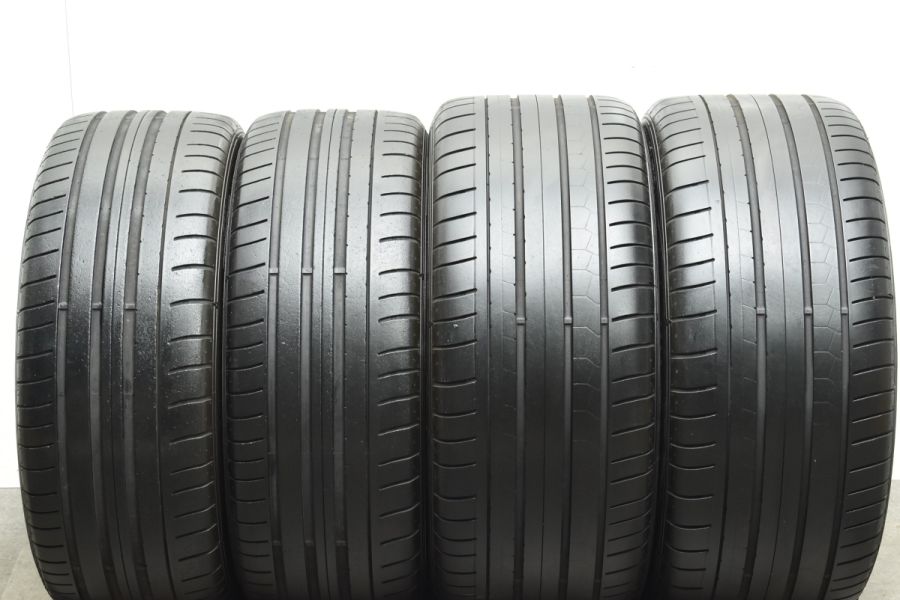 正規品】ポルシェ 981 ケイマン ボクスター 純正 18in 8J+57 9J+47 PCD130 ダンロップ 235/45R18  265/45R18 Porsche Cayman 中古 タイヤホイールセット | パーツ販売ナンバーワン