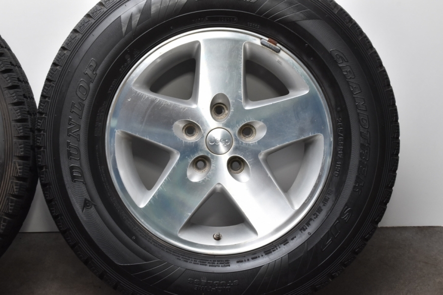 正規品 5本セット】JEEP JK ラングラー 純正 17in 7.5J +44.45 PCD127 