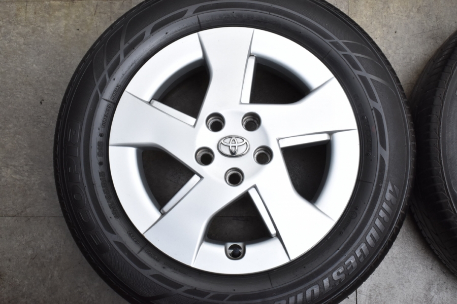 ホイールのみ販売可能】トヨタ 30 プリウス 純正 15in 6J +45 PCD100 195/65R15 50 前期 後期 ウィッシュ アリオン  ノーマル戻し 中古 タイヤホイールセット | パーツ販売ナンバーワン