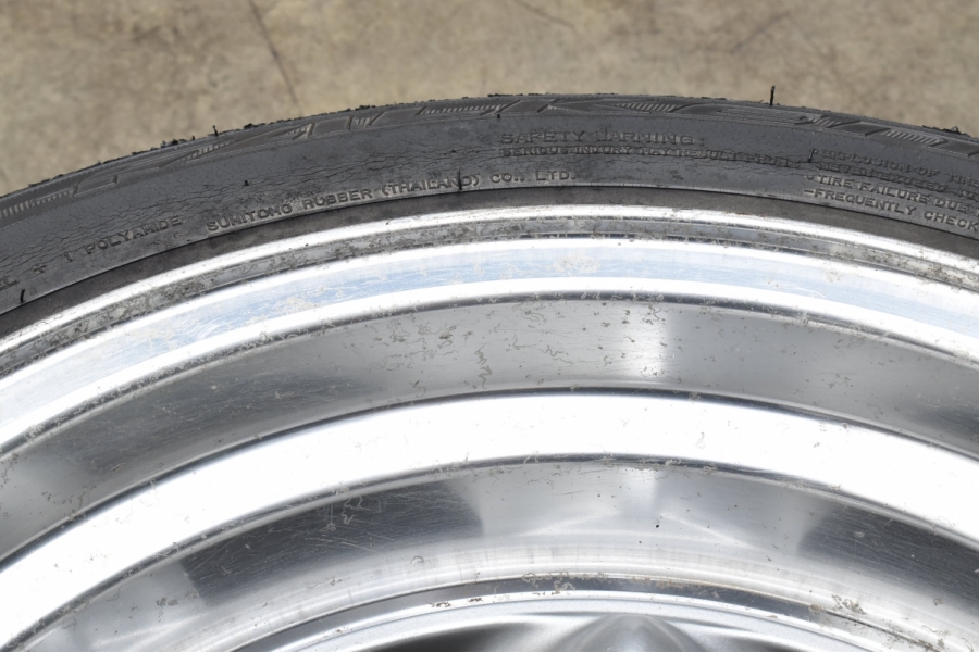 当時物 ゼロセット】XXR WHEELS 8本スポーク 15in 8JJ ±0 PCD100