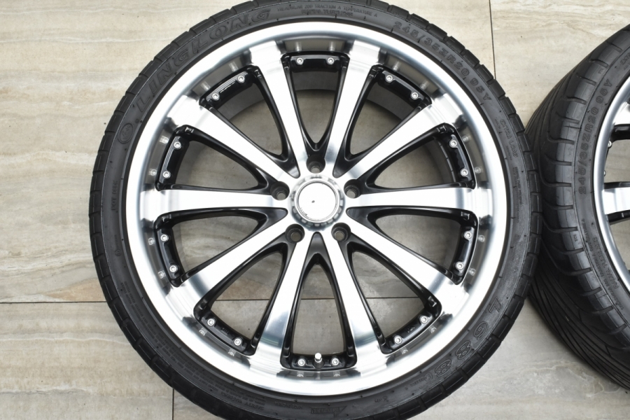 ホイールのみ可】ロクサーニ バイロン Byron 20in 8J +38 PCD114.3 